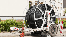 Kabeltransportanhänger