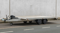 Plattformanhänger Drehschemelanhänger