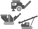 Brech-, Sieb- und Recycling-Anlagen Gestein
