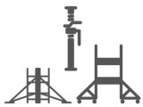 Schalung und Gerüst & Leiter, Dachdecker Ausrüstung