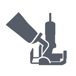 Schattenfugensäge 230 V