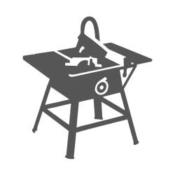 Tischkreissägen, Baukreissägen