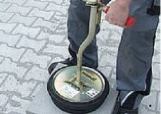 Vakuum Steinzange Handverlegegerät Probst VH-1 / 25 Heidenheim an der Brenz