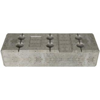Bauzaunfuß aus Beton