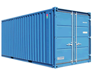 Lager Material-Container 6 m 20 ft mieten