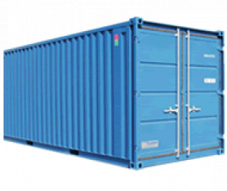 Lager Material-Container 6 m 20 ft 