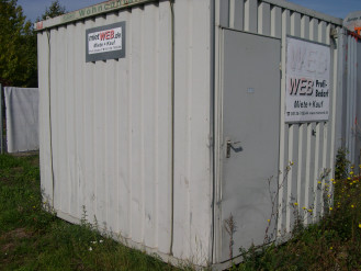 Mannschaft-Container 3 m Fladafi        MIET-TERMIN in 4 MONATEN Gießen