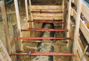 Kanalstrebe 1,1 m mieten