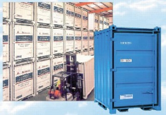 MOBIL-BOX 5 ft Lager Material Container 2,2 x 1,6 m 