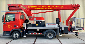 LKW Arbeitsbühne 7,49t 30m Palfinger P 300 KS Kaufbeuren