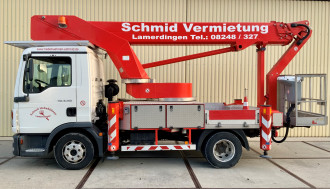 LKW-Arbeitsbühne 7,5t 28m Palfinger TKA 28 KS Kaufbeuren