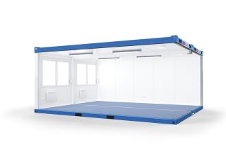 Duoanlage - 20 ft - 6 x 5 m Duo- & Trioanlagen / Raum für alle Anwendungen