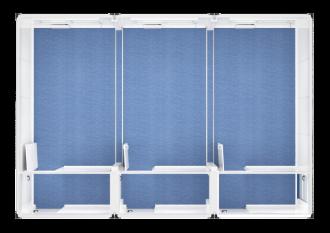 Trioanlage mit Flur - 20 ft - 6 x 9 m Duo- & Trioanlagen