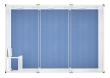 Trioanlage mit Windfang - 20 ft - 6 x 9 m Duo- & Trioanlagen