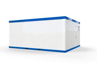 Duoanlage mit Windfang - 20 ft - 6 x 6 m Duo- & Trioanlagen