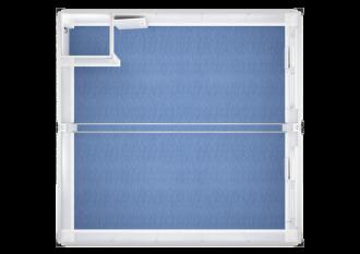 Duoanlage mit Windfang - 20 ft - 6 x 6 m Duo- & Trioanlagen