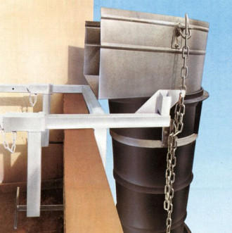 Schuttklammer Befestigungs-Set Klammer 