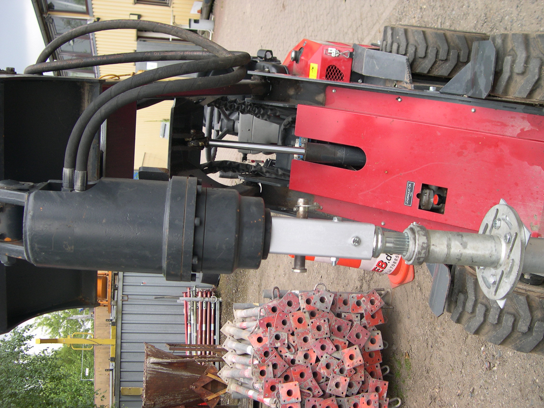 Eindreh - Bohrmotor Hydraulisch _BASIC zu Mini-Radlader + Bagger mieten
