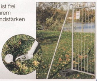 Zaun-Stützstrebe 