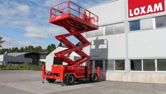 Scherenarbeitsbühne - Diesel/hybrid - 15 m Arbeitshöhe