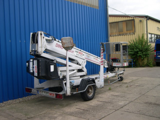 Anhänger Arbeitsbühne 18 m  D180xT Hubsteiger