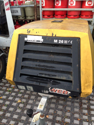 Bau-Kompressor 2,6 cbm Kaeser M26 