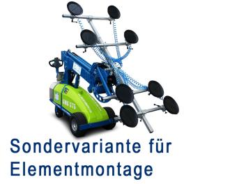 Glas-Montage-Gerät GMG 575 mit 575 kg Traglast