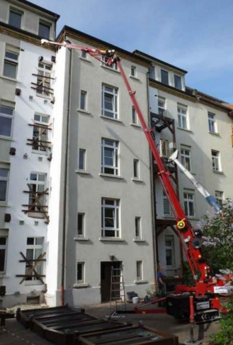 Minikran, Raupenkran, Spinnenkran Vermietung - Service – Verkauf
