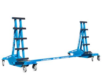 Glaswagen für schwere und breite Elemente - bis 3000 kg Traglast - HDL 3000 Germering