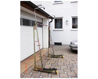 Glaswagen für geteilte Fenster- und Fassadenelemente - bis 1000 kg Traglast - HDF 1000