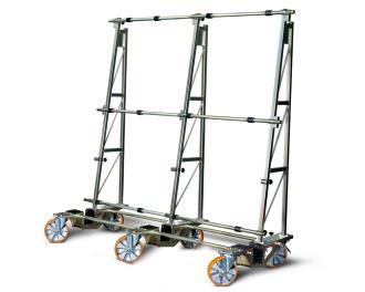Glaswagen sehr variabel, für bis zu 100 mm Scheiben-Dicke - bis 1000 kg Traglast - HDL 1000/3