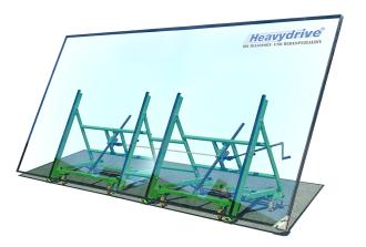 Glaswagen kippbar - bis 500 kg Traglast - HDL S 600