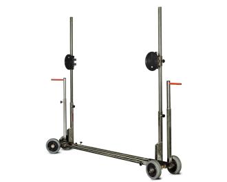 Glaswagen ultra schmal - bis 700 kg Traglast - HD 700