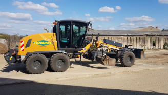 Grader Case 836 C_Bundesweiter Einsatz 
