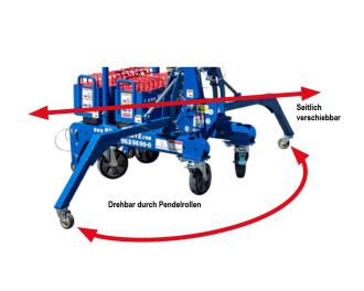 Konter-Gewichts-Kran mit 900 kg Traglast - KGK 900