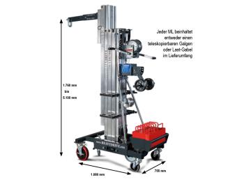 Montagelift bis 360 kg Traglast - ML 51.0