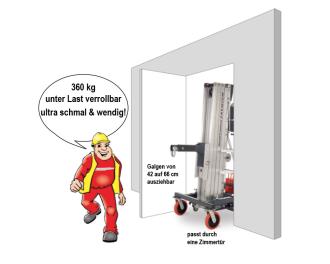Montagelift bis 360 kg Traglast - ML 51.0