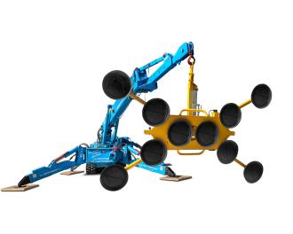 Vakuum-Sauganlage, bis 750 kg Traglast, extra flach - VSG 750 KS