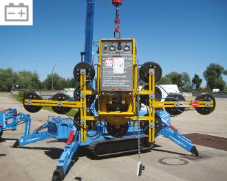 Vakuum-Sauganlage, bis 1000 kg Traglast - VSG 1000 K H 