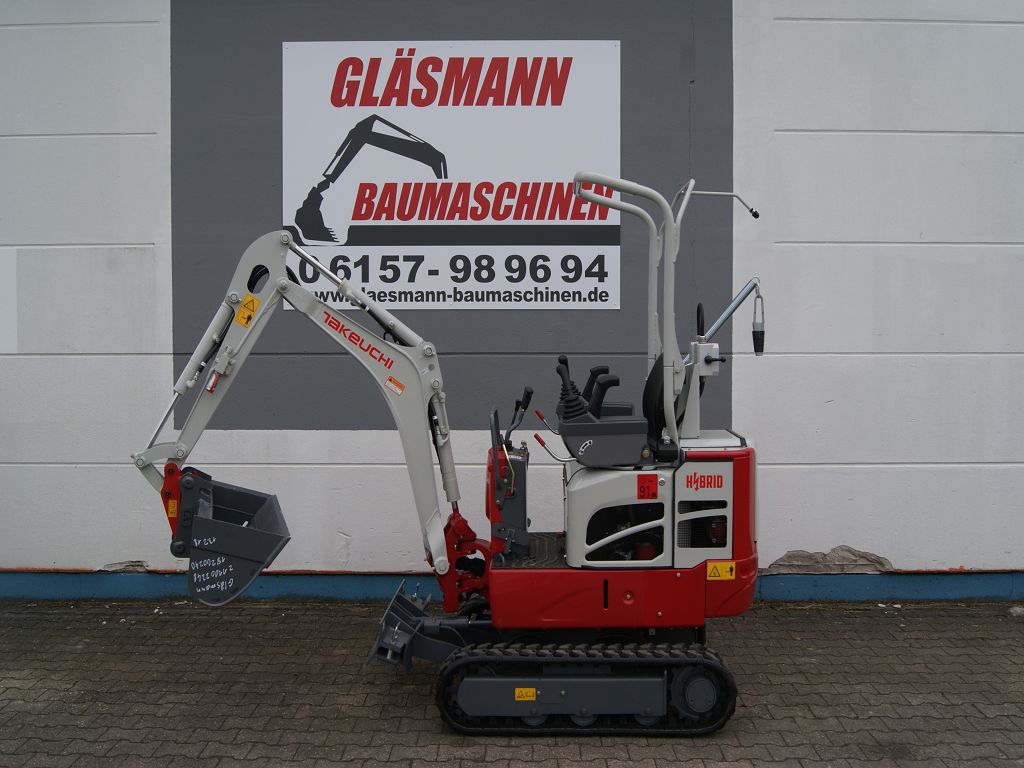 Elektrobagger Takeuchi TB 210 RH mieten