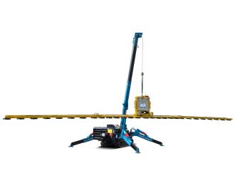 Vakuum-Sauganlage, bis 3000 kg Traglast und 12 m Sauglänge - VSG 3000 KL 12 MH