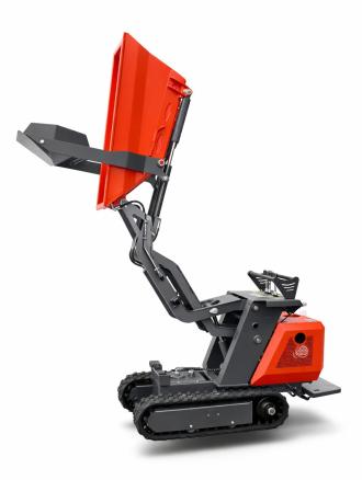 Mindumper Hochkippmulde 800 kg Selbstlader mieten | Raupendumper | Hochentladung