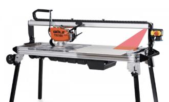 Fliesensäge Fliesenschneider GÖLZ TS250A Profi-Fliesentrennmaschine mieten | 130 cm | Ø250 mm
