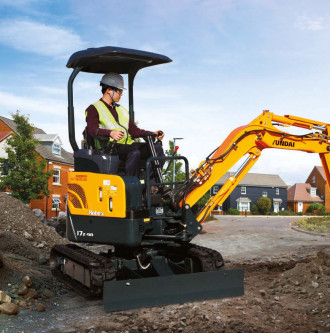 HYUNDAI R17Z-9A Minibagger Speyer