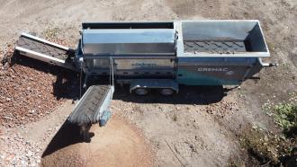 Siebmaschine Trommelsieb Gremac e2+