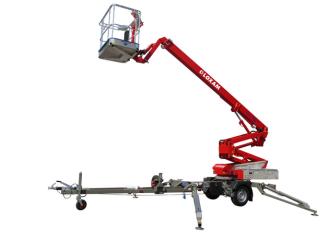 Anhängerarbeitsbühnen - 16 m Arbeitshöhe, hybrid 