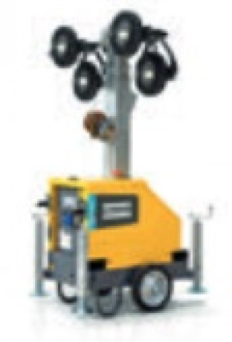 Lichtmast Atlas Copco E 3 + 