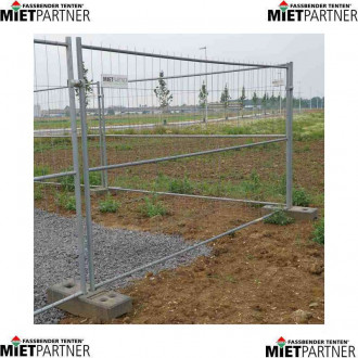Ogrodzenie placu budowy 2x3,50 Mtr 