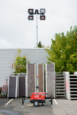 mobiler Lichtmast  