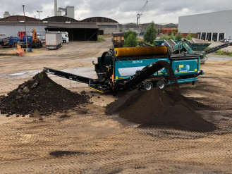 Radmobile Trommelsiebanlage Pronar MPB 1847 